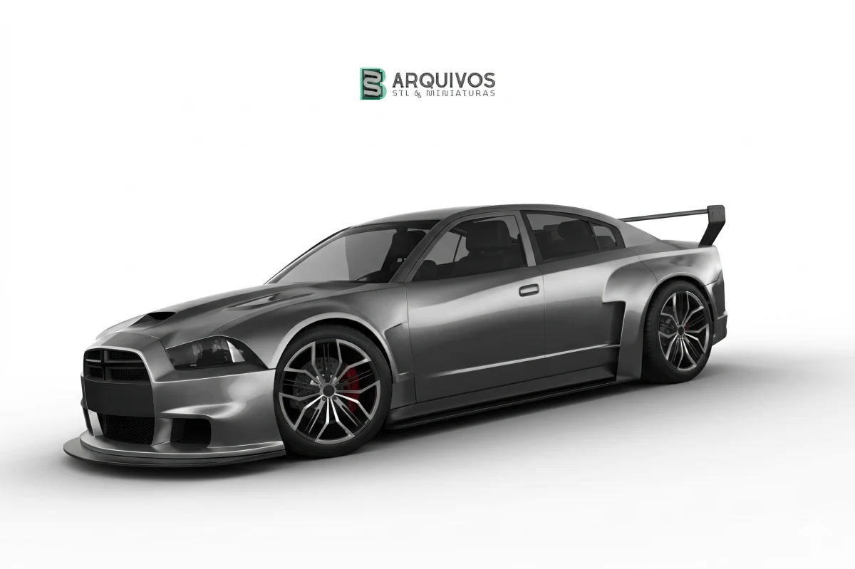 Modelo 3D STL - Dodge Charger 2012 Restyling — foto 3